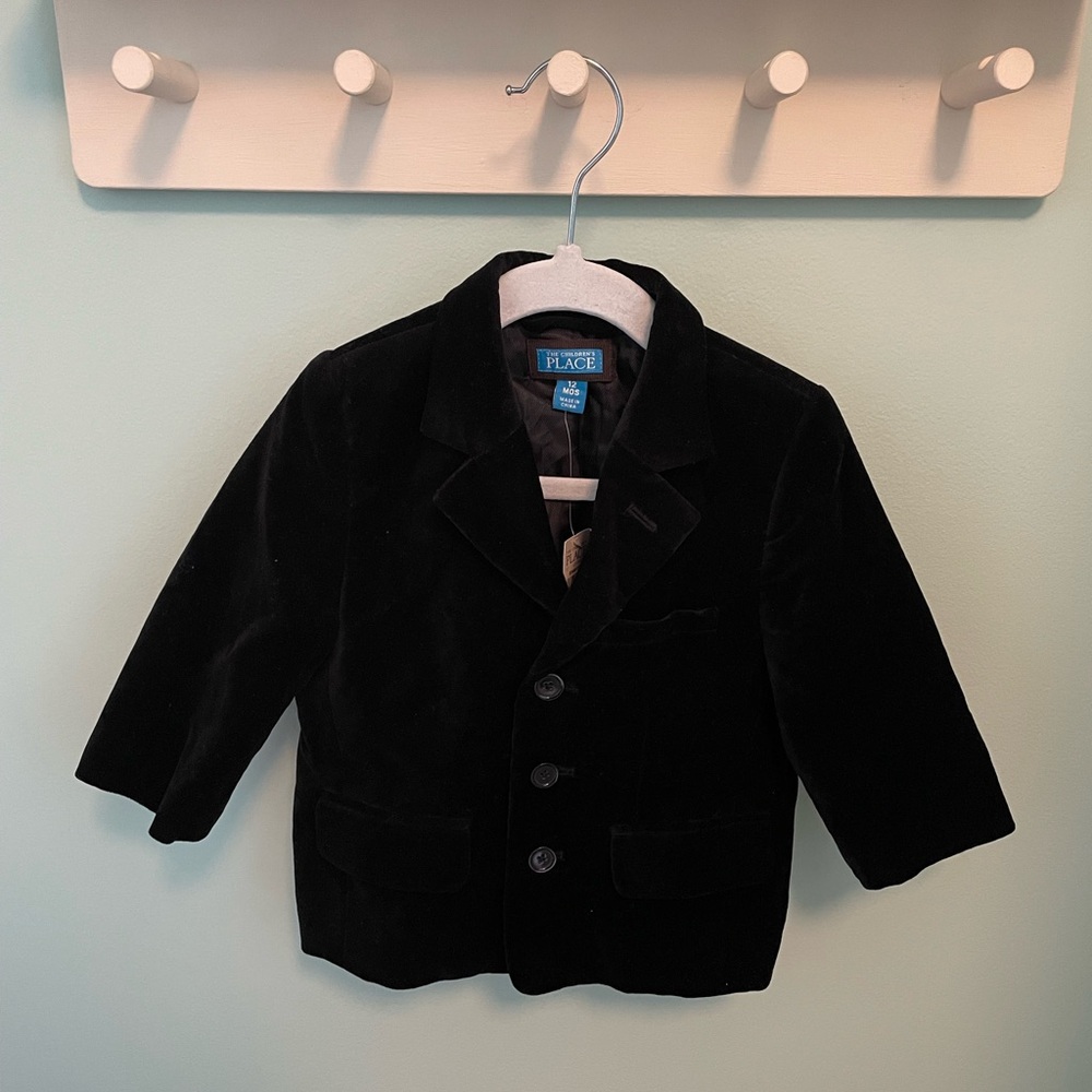 The Children’s Place Velvet Suit Jacket